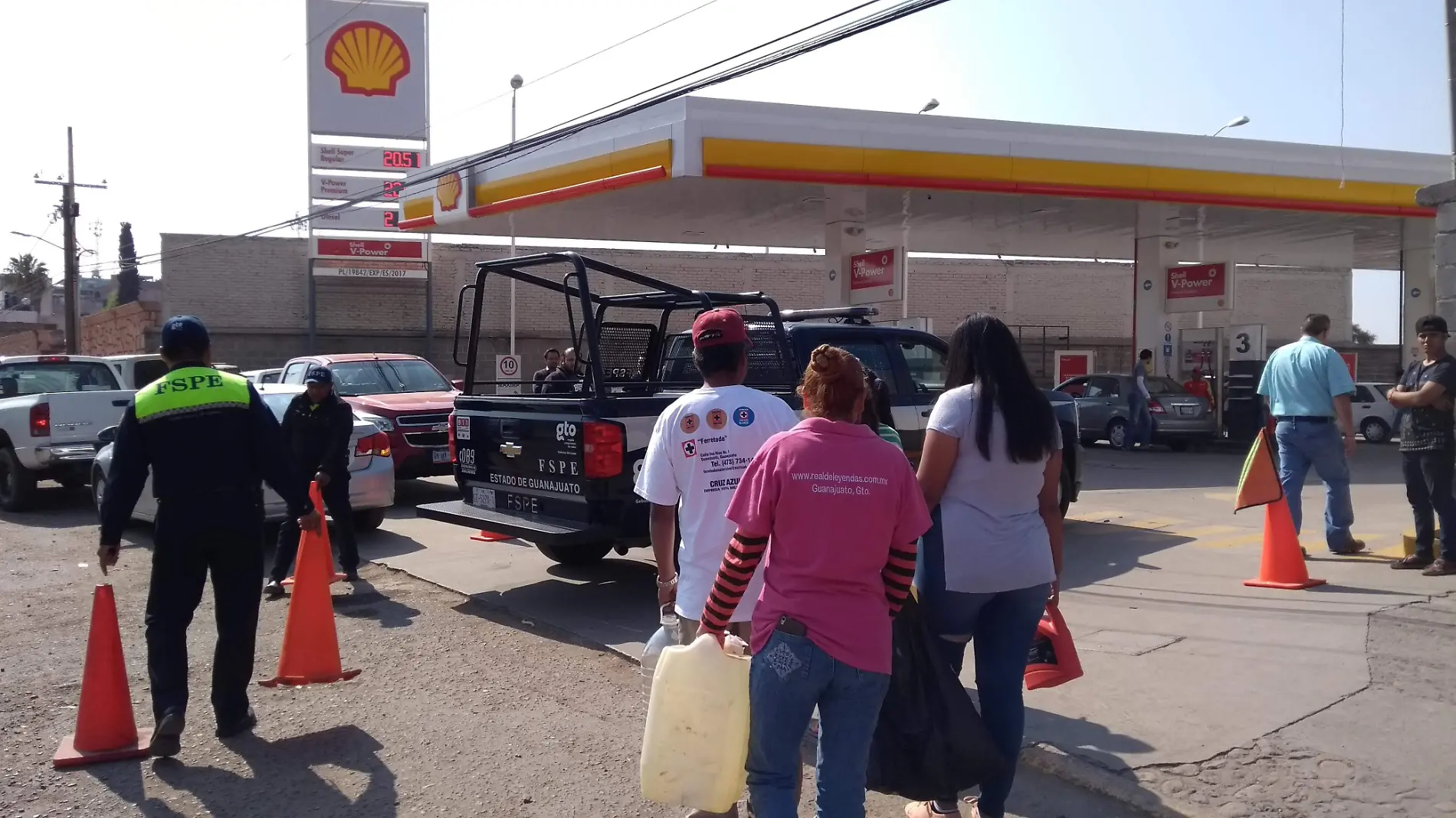 GUANAJUATO.- SIN DESABASTO DE DIESEL, PERO SI HAY REPORTES  (4)